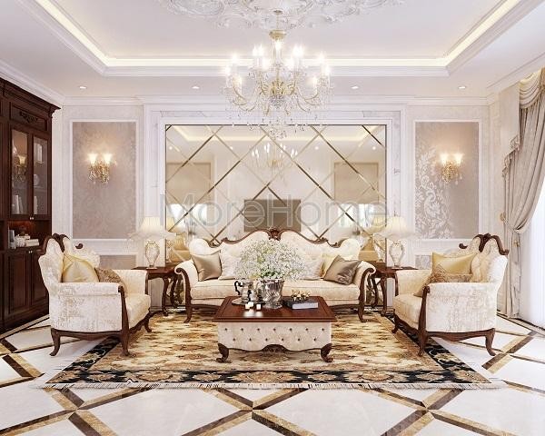 10 mẫu nội thất tân cổ điển phòng khách phù hợp với ngân sách đầu tư 10 mẫu nội thất tân cổ điển phòng khách phù hợp với ngân sách đầu tư